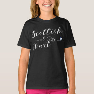 T-shirt Scottish At Heart-Shirt