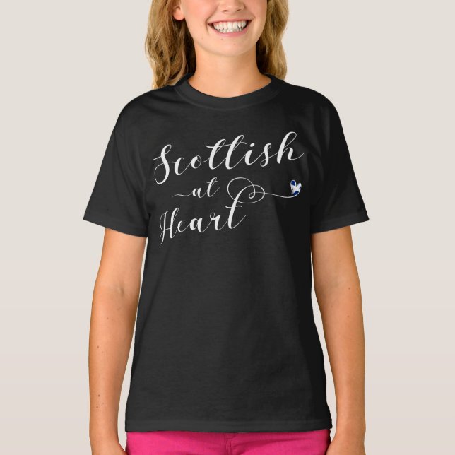 T-shirt Scottish At Heart-Shirt (Frente)