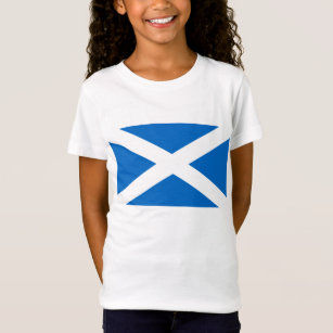 T-shirt Scottish Cross Scotland Colors