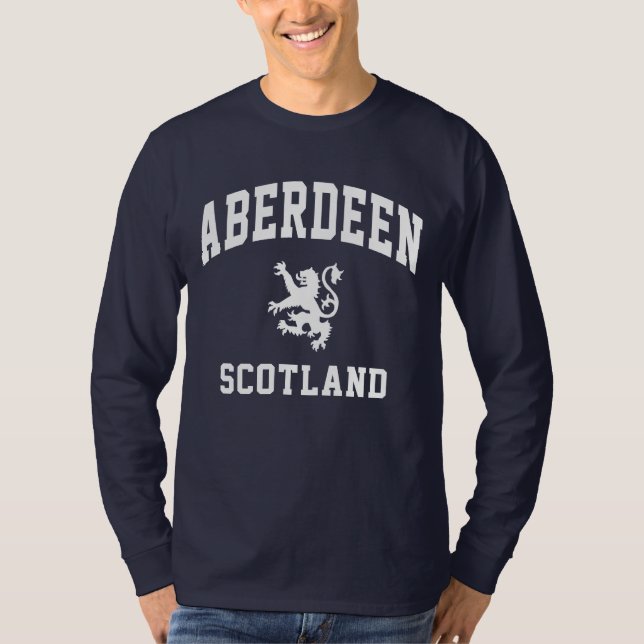 T-shirt Scottish de Aberdeen (Frente)