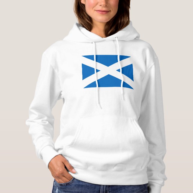 T-shirt Scottish Flag of Scotland Santo Andrew's Cross (Frente)