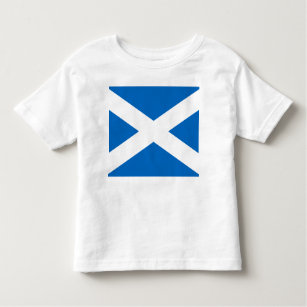 T-shirt Scottish Flag of Scotland Santo Andrew's Cross