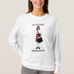 T-shirt Scottish Lassie - Tambor Tenor