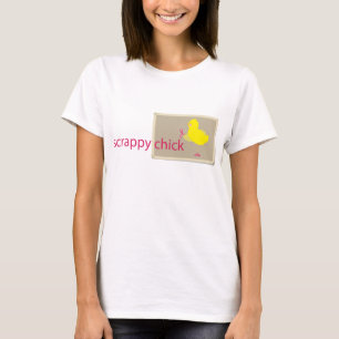 T-shirt Scrappy de Scrapbooking do pintinho