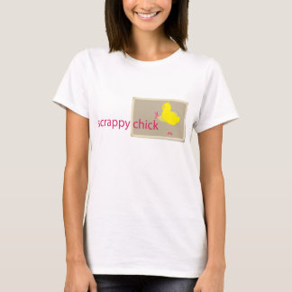 T-shirt Scrappy de Scrapbooking do pintinho