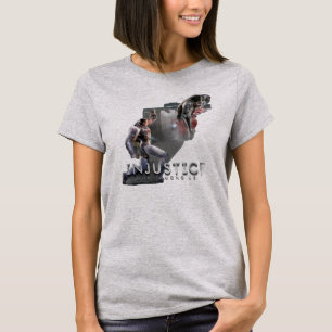 T-shirt Screenshot: Cyborg contra Nightwing