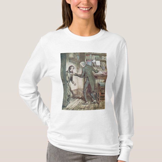 T-shirt Scrooge e Bob Cratchit (Frente)