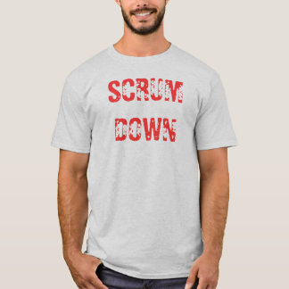 T-SHIRT SCRUM PARA BAIXO