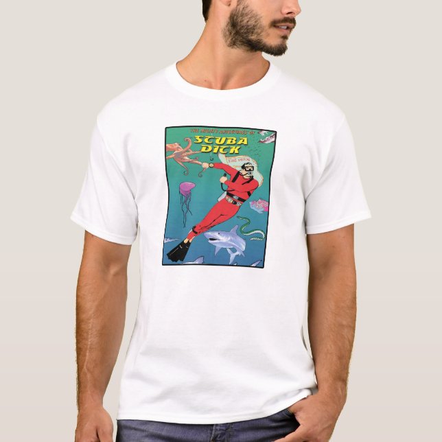 T-shirt Scuba Dick Light (Frente)