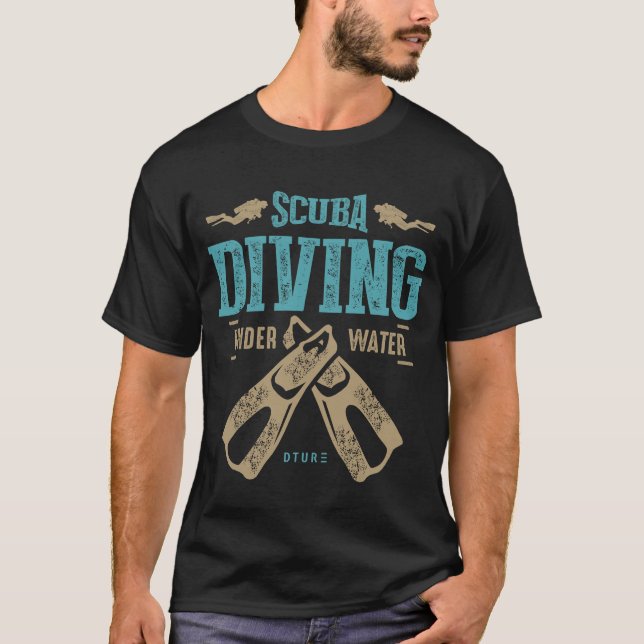T-shirt Scuba Diving (Frente)