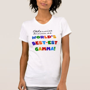T-shirt Se não sabido como presentes da gama Melhor-est
