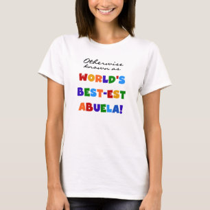 T-shirt Se não sabido como presentes do Melhor-est Abuela