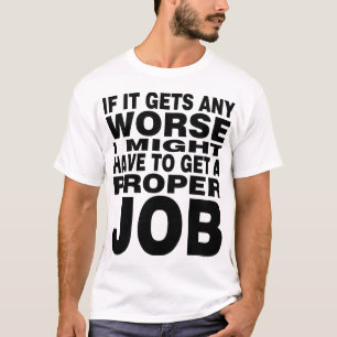 T-shirt Se piorar