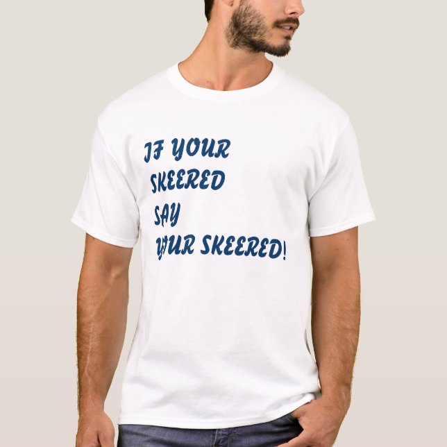 T-SHIRT SE SEU SKEERED (Frente)