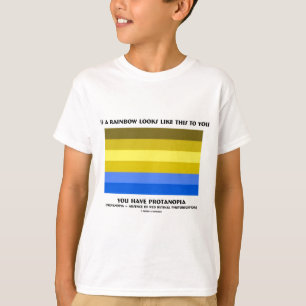T-shirt Se um arco-íris olha gostos isto você tem o