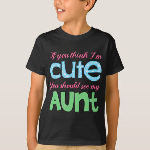 T-shirt Se você pensa que eu sou bonito você deve ver