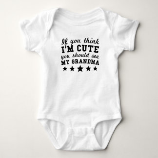 T-shirt Se você pensa que eu sou bonito você deve ver