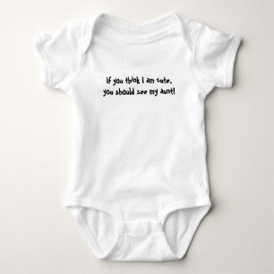 T-shirt Se você pensa que eu sou bonito, você devo ver