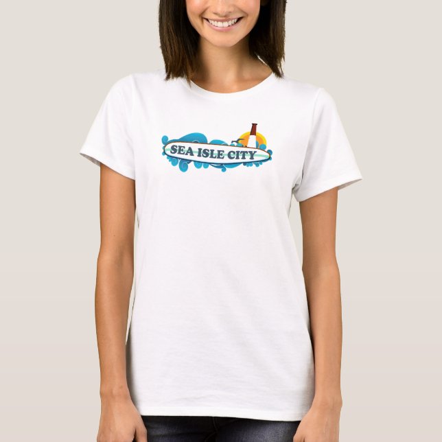 T-shirt Sea Isle City. (Frente)