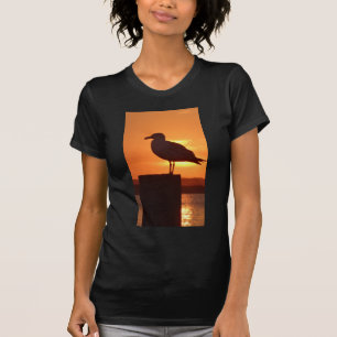 T-shirt Seagull Sunset