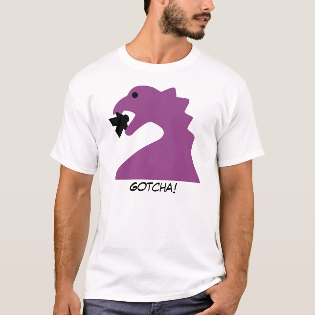 T-shirt Seameeples - Gotcha! (Frente)