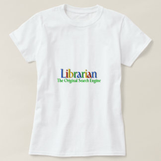 T-shirt Search Engine do original do bibliotecário