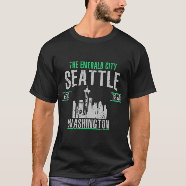 T-shirt Seattle (Frente)