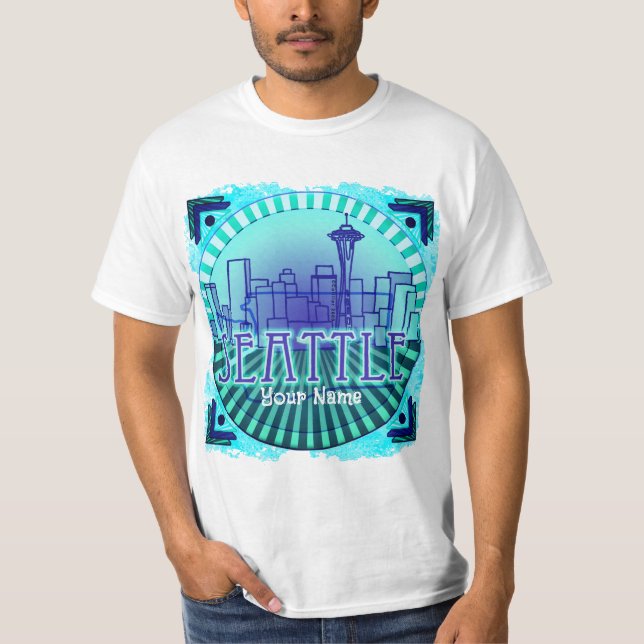 t-shirt Seattle (Frente)