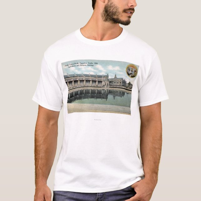 T-shirt Seattle, Washington (Frente)