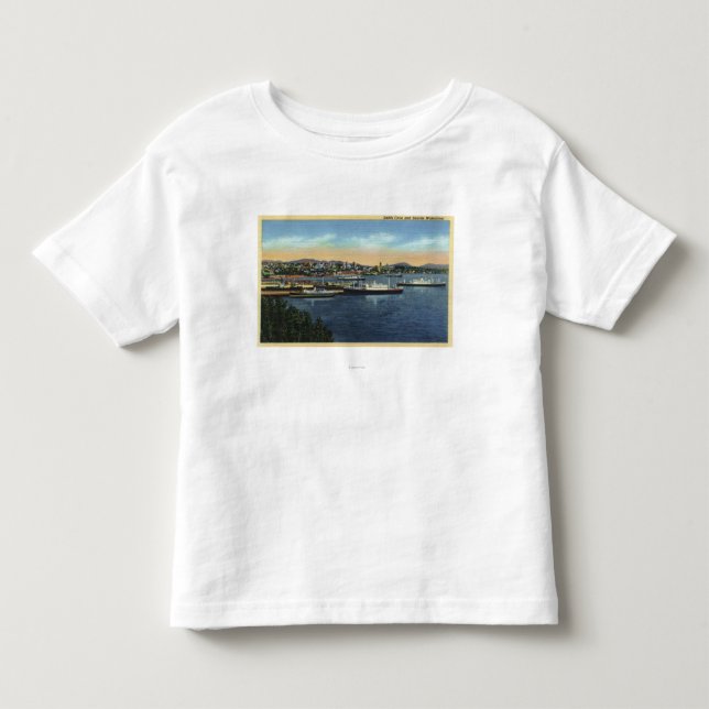 T-shirt Seattle, Washington - opinião Smith (Frente)
