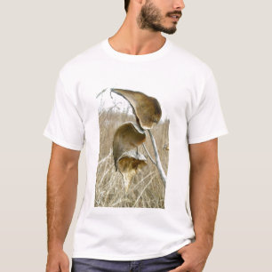 T-shirt secado dos vagens do Milkweed