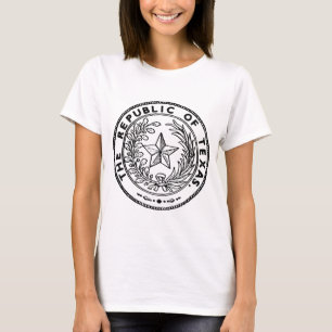 T-shirt Secede a república de Texas