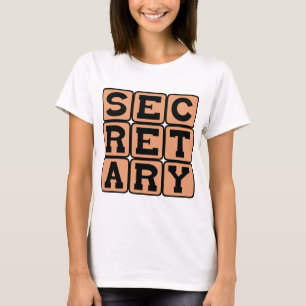 T-shirt Secretário, Assistente Administrativo