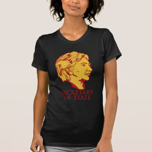 T-shirt Secretário de Hillary Clinton de estado