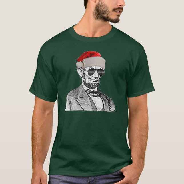 T-shirt secreto do papai noel de Lincoln (Frente)