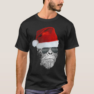 T-shirt secreto do papai noel de Sasquatch