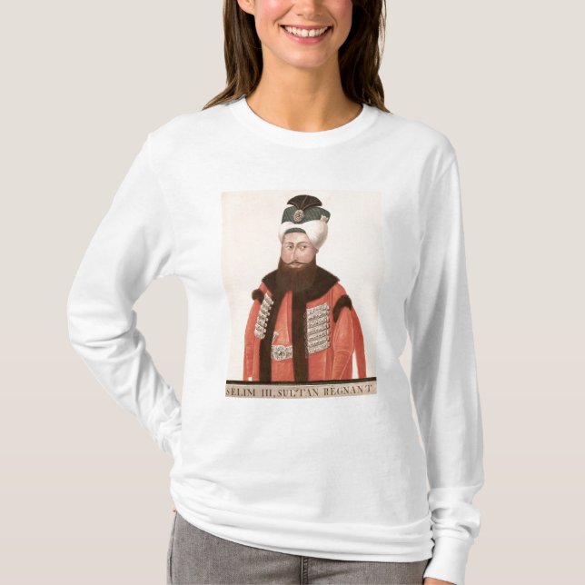 T-shirt Século de Selim III da sultão 18o-19o (Frente)