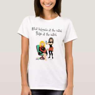 T-shirt Segredos do salão de beleza