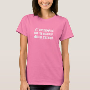 T-shirt seguinte de Stockbridge da parada