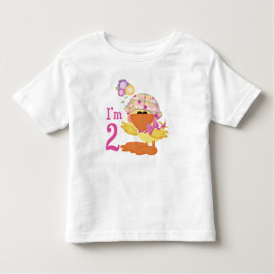 T-shirt Segundo aniversário Ducky Girl