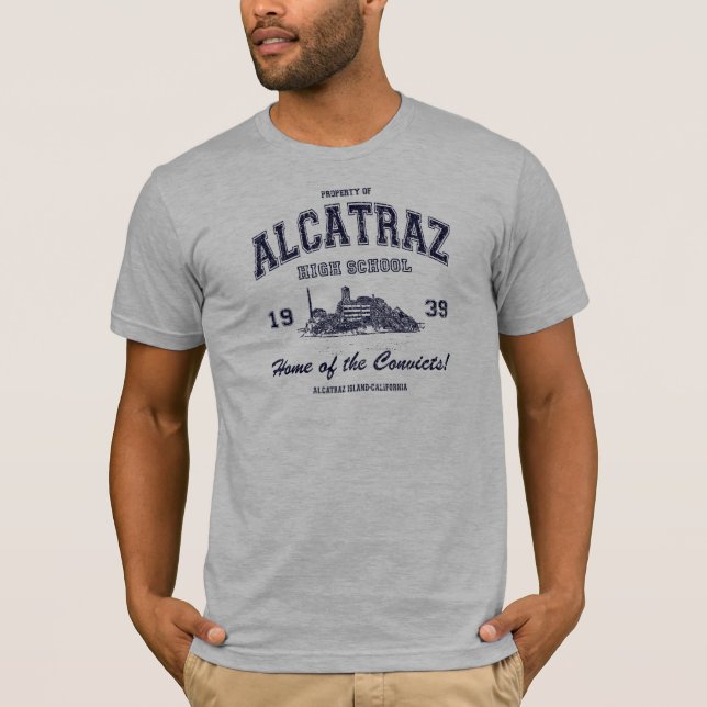 T-shirt Segundo grau de Alcatraz (Frente)