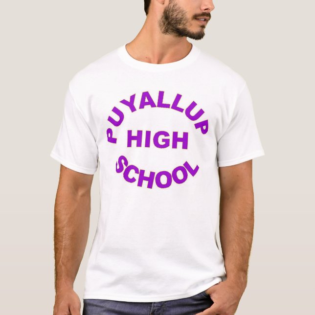 T-shirt Segundo grau de Puyallup (Frente)