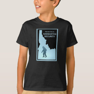T-shirt Segurança Sasquatch - Idaho