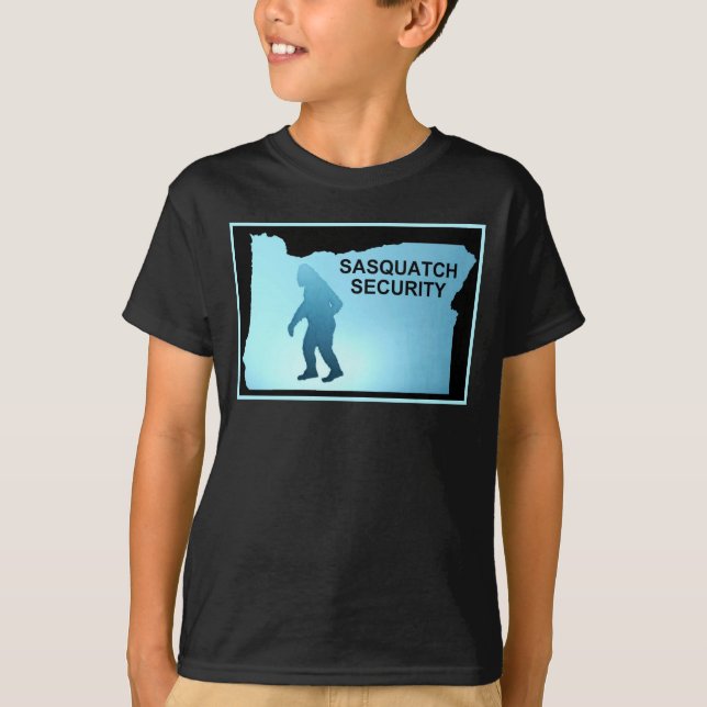 T-shirt Segurança Sasquatch - Oregon (Frente)