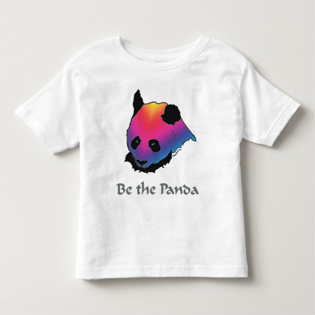 T-shirt Seja a panda (Frente)