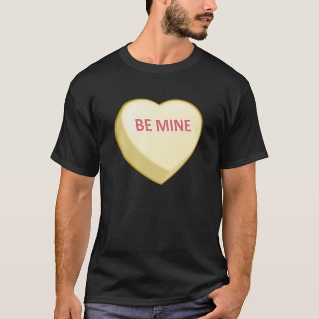 T-shirt SEJA coração dos doces da MINA (Frente)