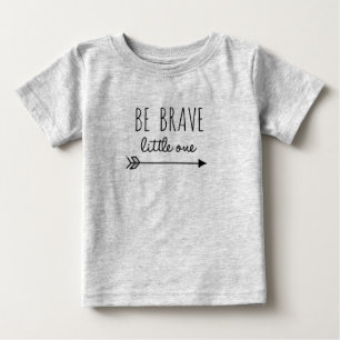 T-shirt Seja Corajoso, Pequeno Teto
