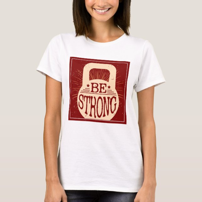T-shirt Seja forte (Frente)
