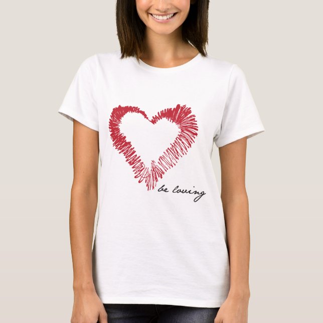 T-shirt Seja Loving (Frente)