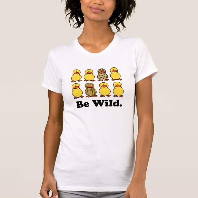 T-shirt Seja Patos Selvagens (Frente)